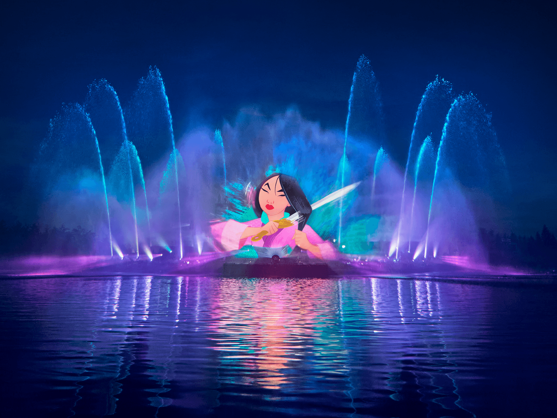 Cascade of Lights