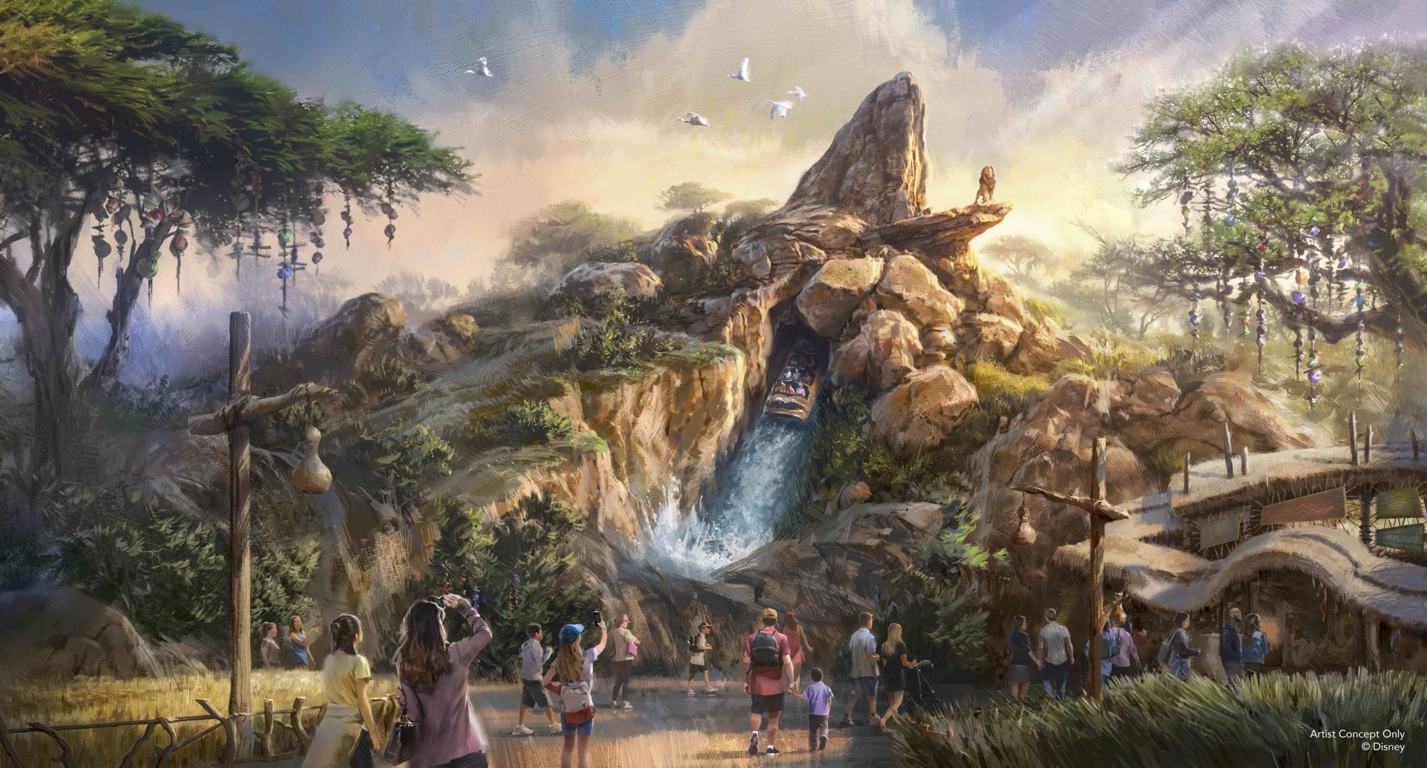 Concept Art - La Terre des Lions