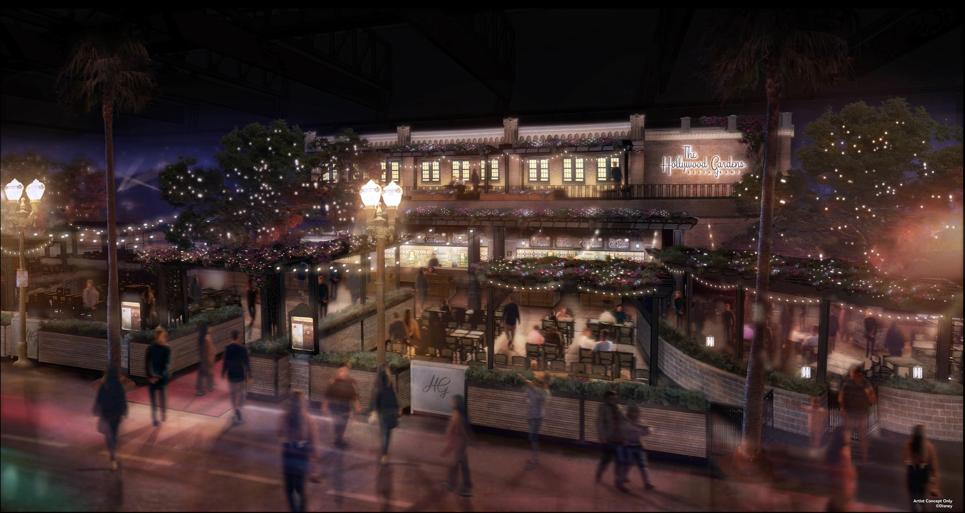 World Premiere - The Hollywood Gardens Restaurant
